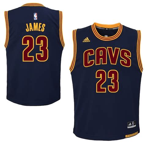 Youth Cleveland Cavaliers LeBron James adidas Replica Alternate Jersey